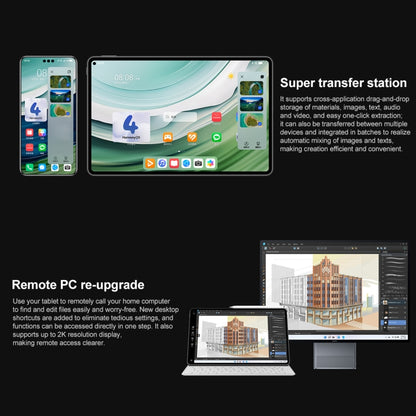 HUAWEI MatePad Pro 11 inch 2024 WiFi, HarmonyOS 4 Bidirectional Beidou Satellite Communication, Not Support Google Play, 12GB+256GB, 12GB+512GB
