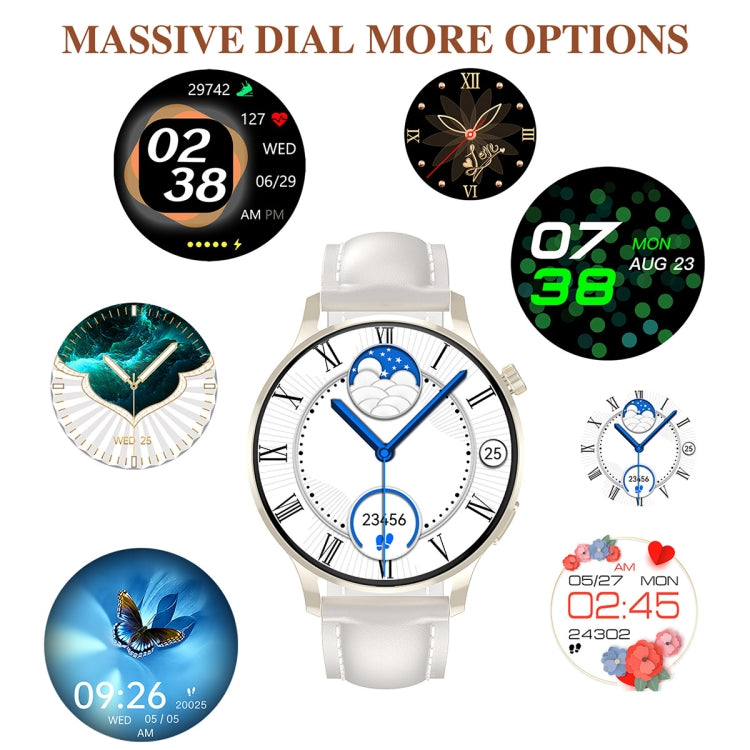 Watch3 Pro 1.3 inch AMOLED Screen Wireless Charging Smart Watch, Supports BT Call / NFC