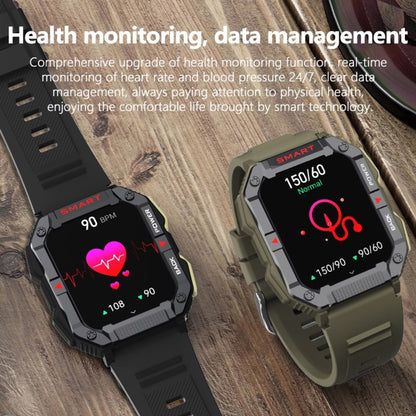 YK01 1.83 inch Smart Sports Call Watch, Heart Rate / Blood Pressure / Blood Oxygen