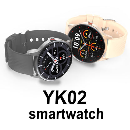 YK02 1.43 inch AMOLED Screen Smart Watch, BT Call / Heart Rate / Blood Pressure / Blood Oxygen