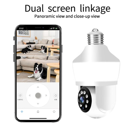 DP43 Bulb-type Motion Tracking Night Vision Smart Camera Supports Voice Intercom, DP43
