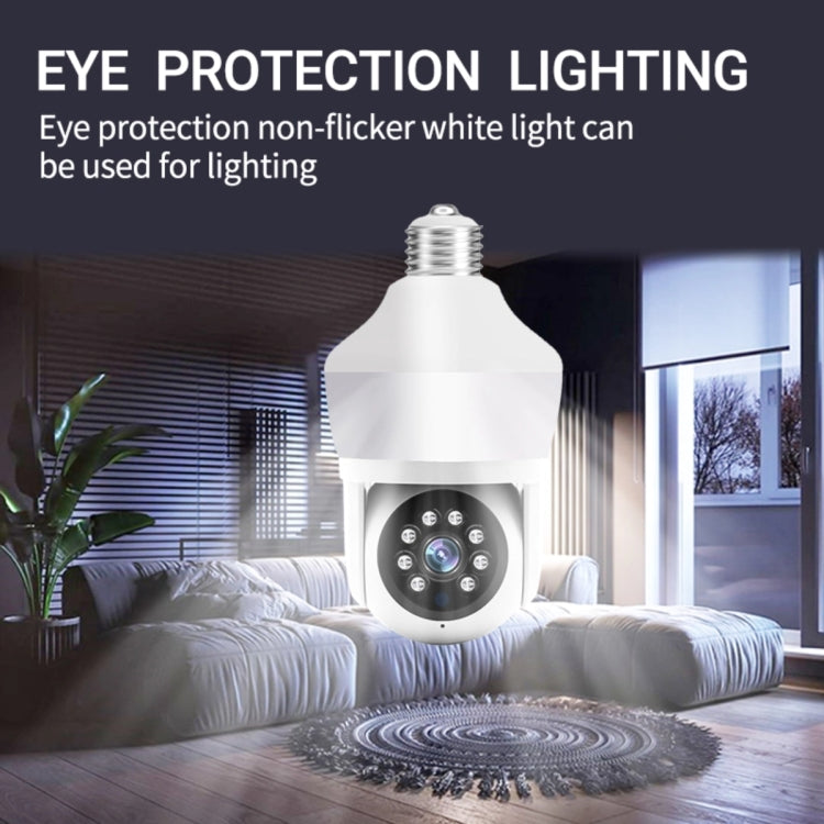 DP43 Bulb-type Motion Tracking Night Vision Smart Camera Supports Voice Intercom, DP43