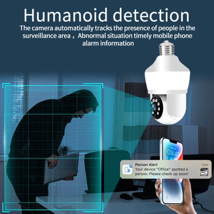 DP43 Bulb-type Motion Tracking Night Vision Smart Camera Supports Voice Intercom, DP43