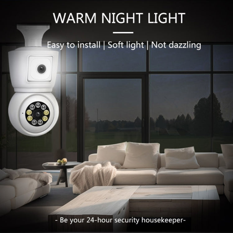 DP44 Bulb-type Motion Tracking Night Vision Smart Camera Supports Voice Intercom, DP44