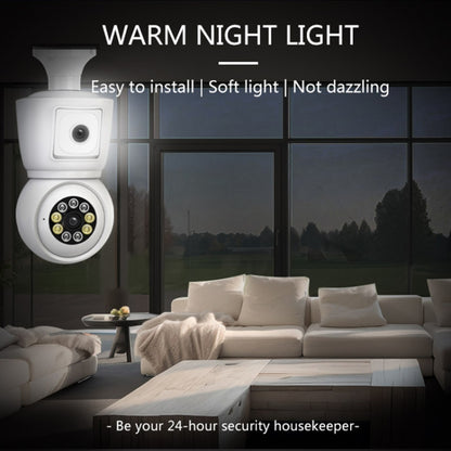 DP44 Bulb-type Motion Tracking Night Vision Smart Camera Supports Voice Intercom, DP44