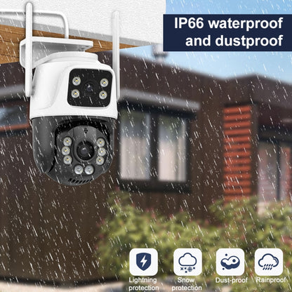 QX101 6MP WiFi Dual Camera Supports Two-way Voice Intercom & Infrared Night Vision, QX101