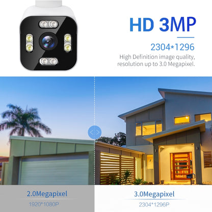 ESCAM PT303 3MP HD Motion Detection APP Control Pan & Tilt WiFi IP Camera, PT303