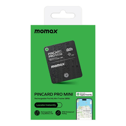 MOMAX PINCARD BR8 Card Wireless Charging Positioning Anti-lost Device, PINCARD BR8