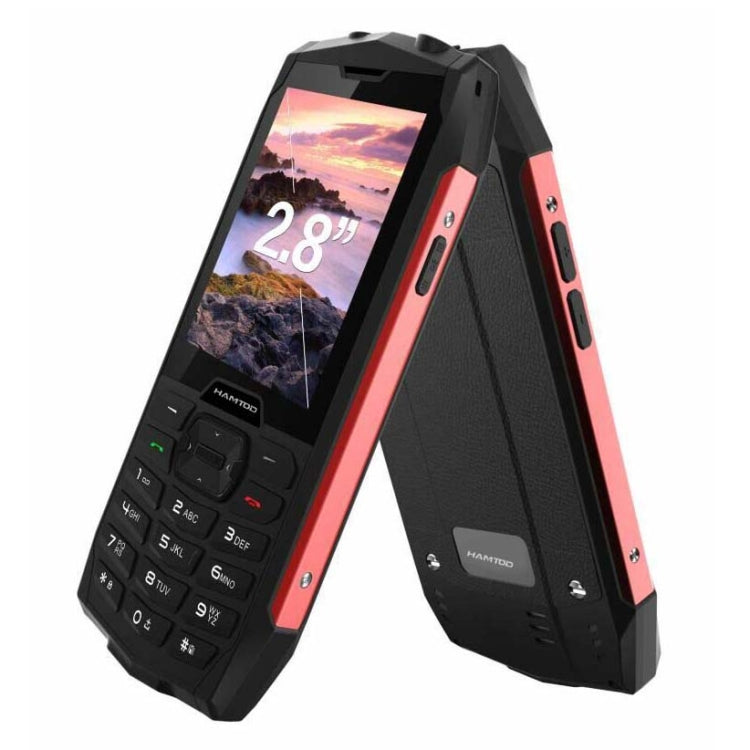 HAMTOD H3 Rugged Phone, 2.8 inch T107 ARM CortexTM A7 Quad-core 1.0GHz, Network: 4G, VoLTE, BT, SOS, EU Version, US Version