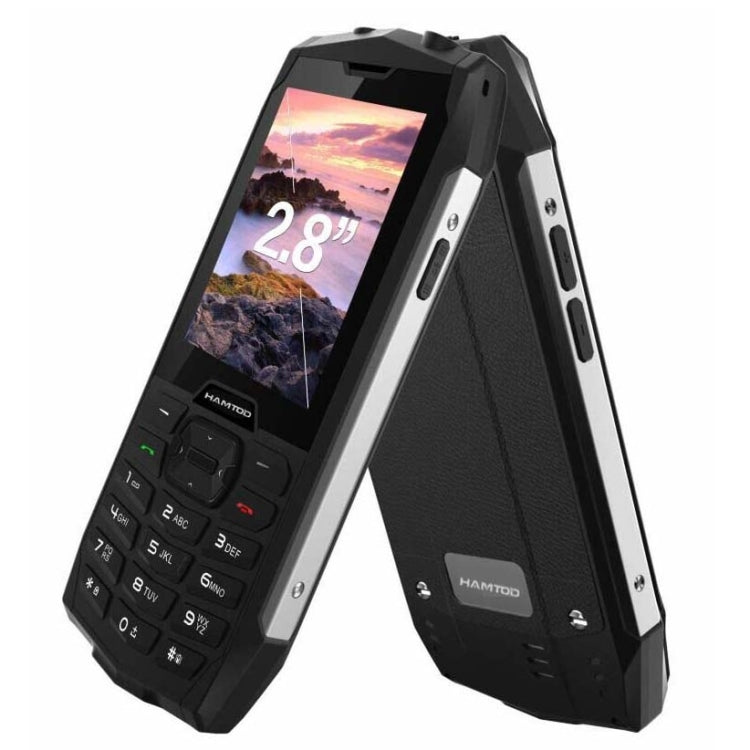 HAMTOD H3 Rugged Phone, 2.8 inch T107 ARM CortexTM A7 Quad-core 1.0GHz, Network: 4G, VoLTE, BT, SOS, EU Version, US Version