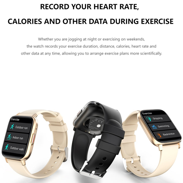 DM05 1.83 inch BT5.2 Smart Sport Watch, Support Sleep / Heart Rate / Blood Oxygen / Temperature / Heart Sugar/ Blood Pressure Health Monitor