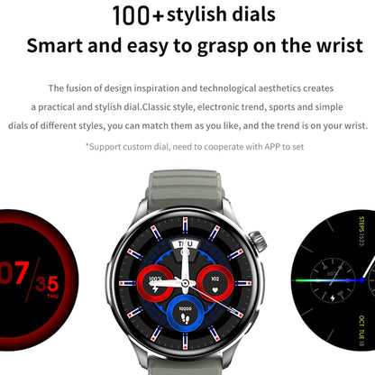 J45 1.43 inch BT5.1 Smart Sport Watch, Support Sleep / Heart Rate / Blood Oxygen / Blood Pressure Health Monitor