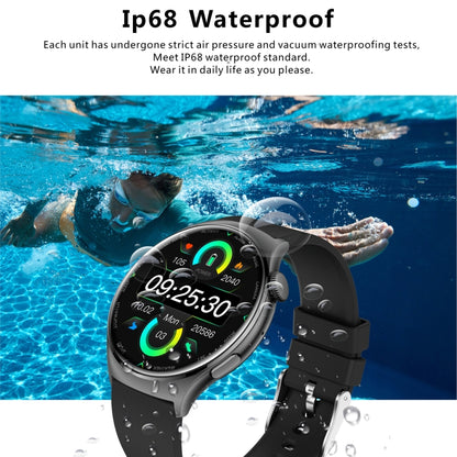 QX10 1.43 inch BT5.2 Smart Sport Watch, Support Sleep / Heart Rate / Blood Oxygen / Blood Pressure Health Monitor