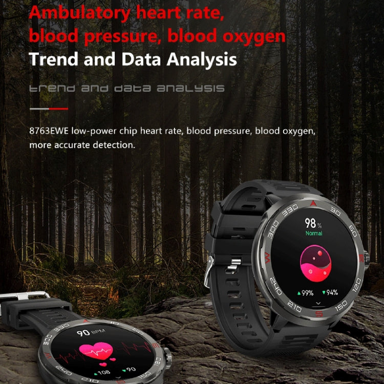 QS90 1.39 inch BT5.0 Smart Sport Watch, Support Bluetooth Call / Sleep / Blood Oxygen / Temperature / Heart Rate / Blood Pressure Health Monitor / Water Reminder