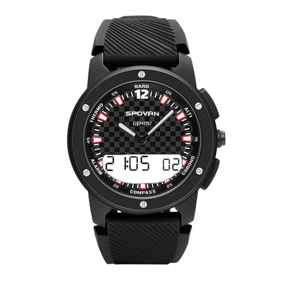 SPOVAN Gemini Outdoor Mountaineering Altitude Barometric Waterproof Sports Watch