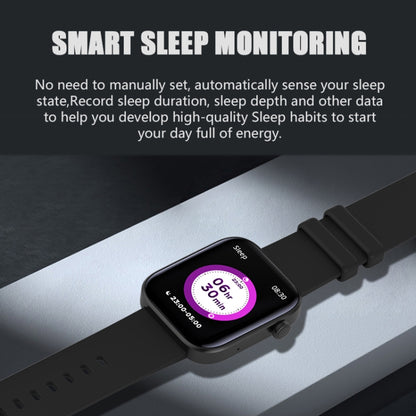 P43 1.8 inch TFT Screen Bluetooth Smart Watch, Support Heart Rate Monitoring & 100+ Sports Modes