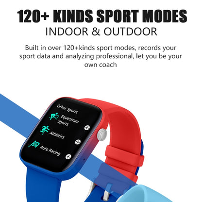 P43 1.8 inch TFT Screen Bluetooth Smart Watch, Support Heart Rate Monitoring & 100+ Sports Modes