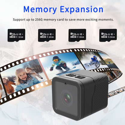 Z03 Mini DV 1080P Waterproof Action Camera with Ring Bracket Supports Infrared Night Vision