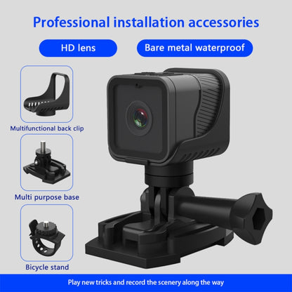 Z03 Mini DV 1080P Waterproof Action Camera with Ring Bracket Supports Infrared Night Vision