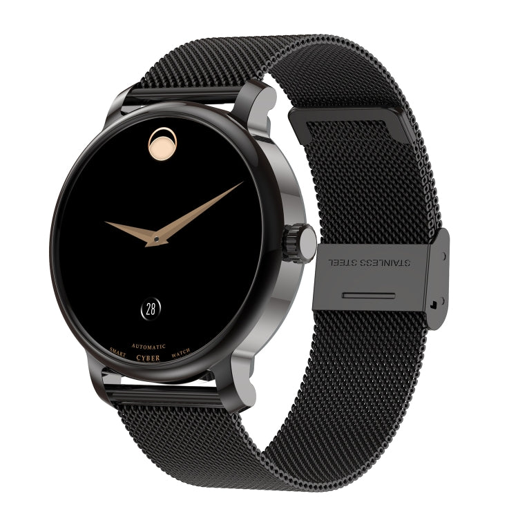 LEMFO LF35 1.43 inch AMOLED Round Screen Steel Strap Smart Watch Supports Blood Oxygen Detection