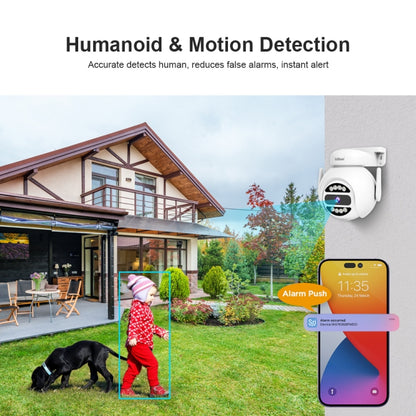 SriHome SH047 4MP IP66 Waterproof Motion Detection Night Vision WiFi HD Camera, SH047