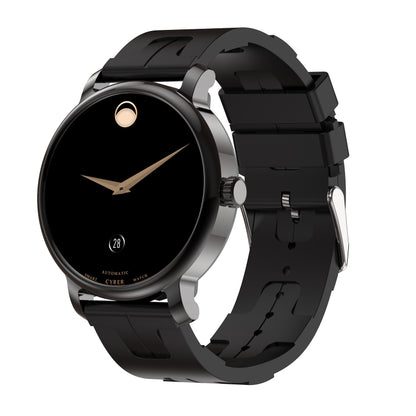 LEMFO LF35 1.43 inch AMOLED Round Screen Silicone Strap Smart Watch Supports Blood Oxygen Detection