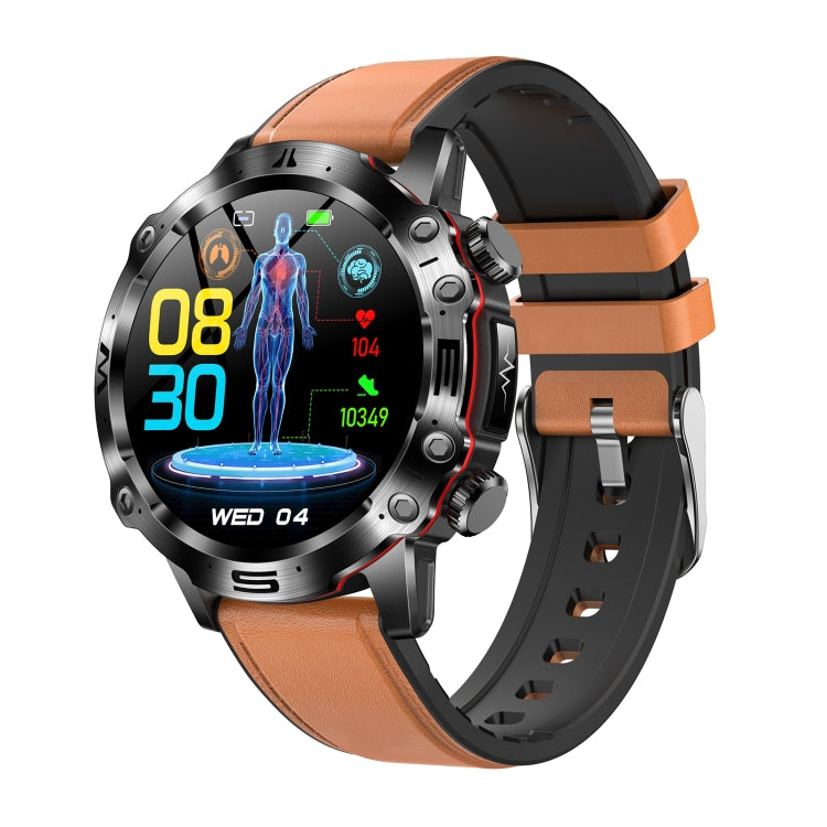 ET482 1.43 inch AMOLED Screen Sports Smart Watch Support Bluetooth Call /  ECG Function