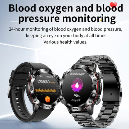 ET482 1.43 inch AMOLED Screen Sports Smart Watch Support Bluetooth Call /  ECG Function