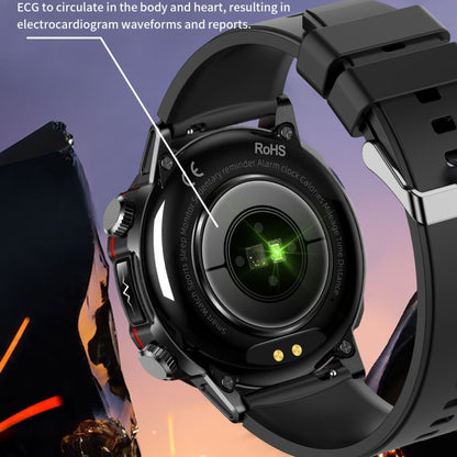 ET482 1.43 inch AMOLED Screen Sports Smart Watch Support Bluetooth Call /  ECG Function