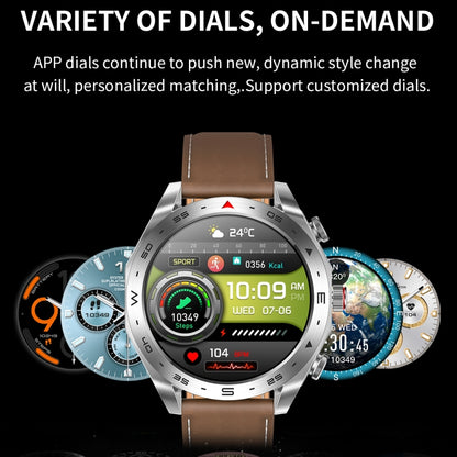 LEMFO T95 1.52 inch IPS Screen 2 in 1 Bluetooth Earphone Smart Watch Support Health Monitoring