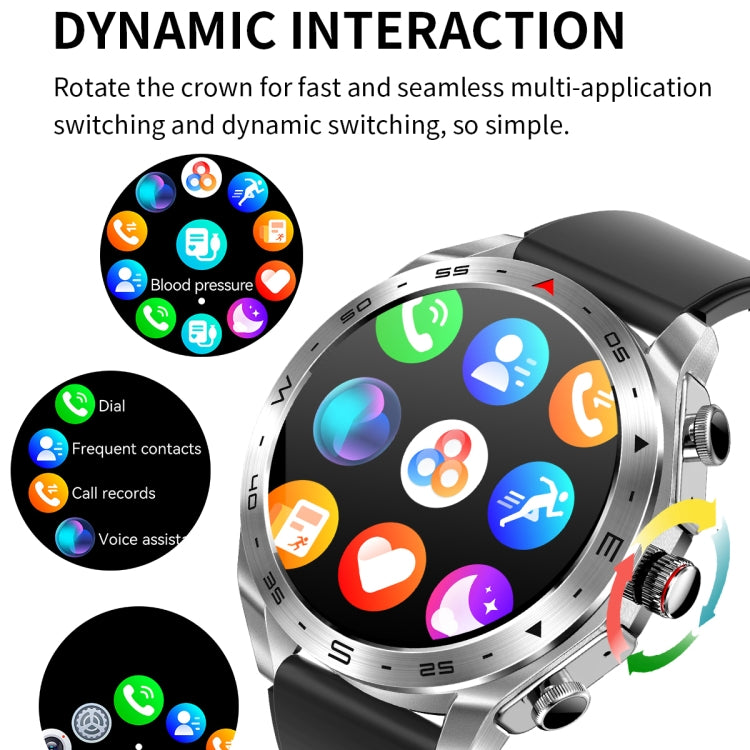 LEMFO T95 1.52 inch IPS Screen 2 in 1 Bluetooth Earphone Smart Watch Support Health Monitoring