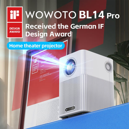 WOWOTO BL14Pro 4.41 inch LCD Display 1080P HD Smart Projector, BL14Pro