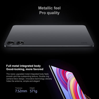 Xiaomi Redmi Pad Pro 12.1 inch Tablet PC, HyperOS Qualcomm Snapdragon 7s Gen2 Octa Core, 10000mAh Battery, 6GB+128GB, 8GB+128GB, 8GB+256GB