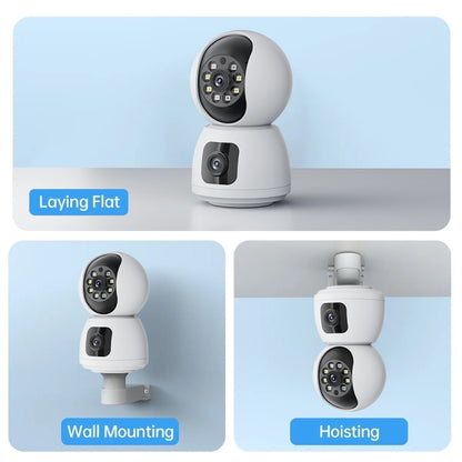 Y6203 4MP Zoom HD Indoor Waterproof Smart WiFi Camera, UK Plug, EU Plug, US Plug, AU Plug