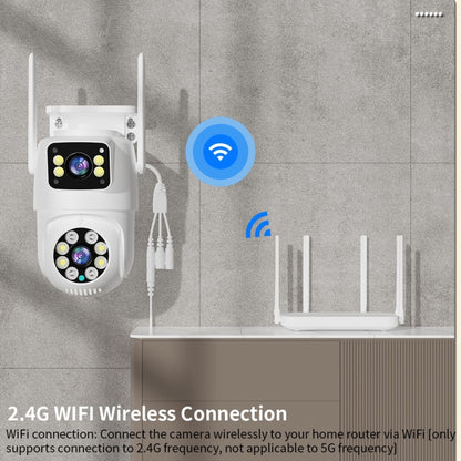 Q8216 4MP Two-way Voice Outdoor IP66 Waterproof WiFi Camera, US Plug, UK Plug, AU Plug, EU Plug