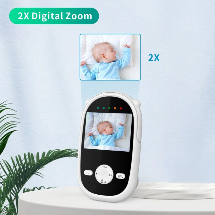 SM25 2.4 inch LCD Screen Baby Monitor Care Camera, EU Plug, US Plug