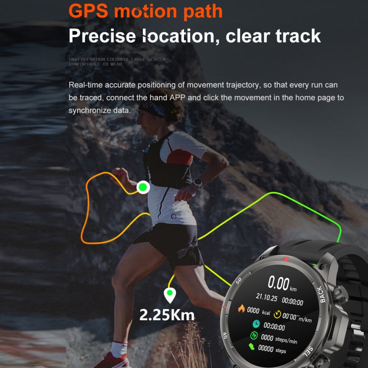 DK68 1.53 inch IP67 BT 5.0 Fitness Sport Smart Watch, Support LED Flashlight / Bluetooth Call / Sleep / Blood Oxygen / Heart Rate / Blood Pressure Health Monitor