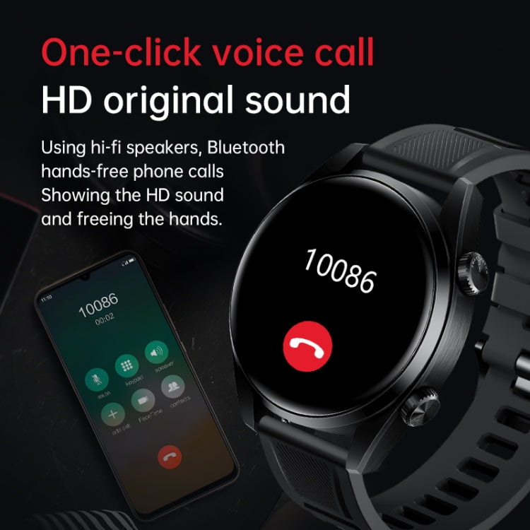WS-11 1.43 inch IP67 Sport Smart Watch, Support Bluetooth Call / Sleep / Blood Oxygen / Heart Rate / Blood Pressure Health Monitor