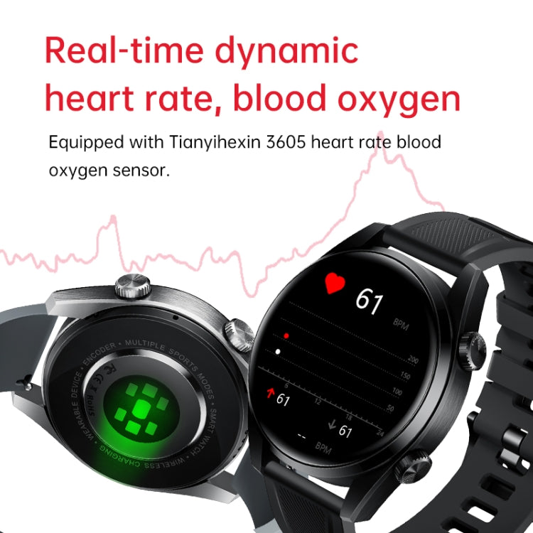 WS-11 1.43 inch IP67 Sport Smart Watch, Support Bluetooth Call / Sleep / Blood Oxygen / Heart Rate / Blood Pressure Health Monitor