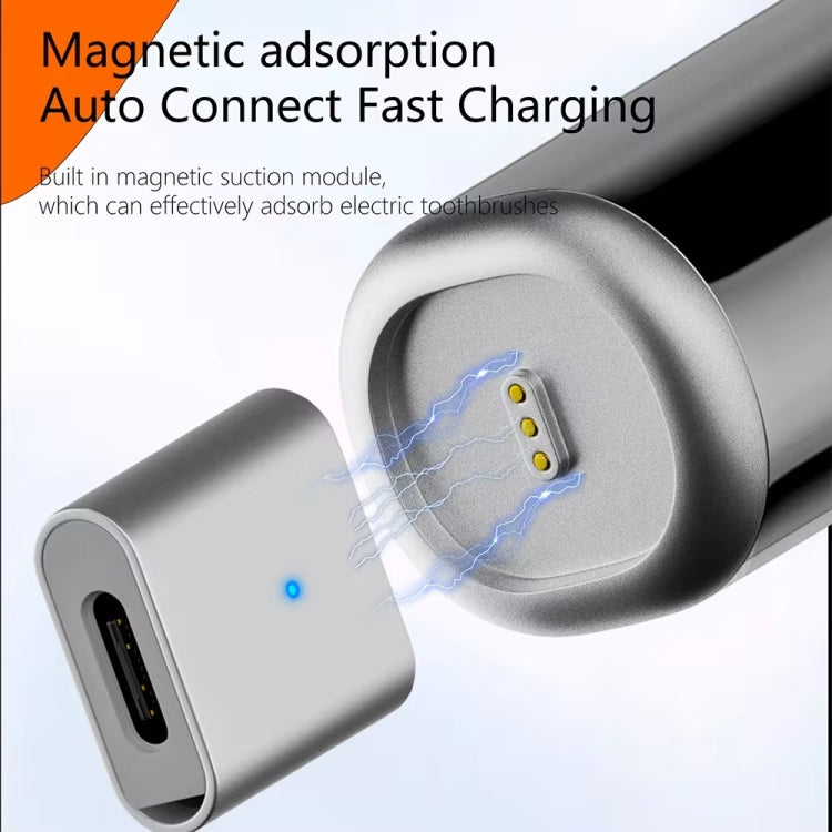 For Laifen Electric Toothbrush Magnetic Charging Adapter, Type-C Female to Side Bend, Type-C Female to Straight Head, 8 Pin Female to Side Bend, 8 Pin Female to Straight Head