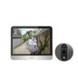 SY-37 4.3 inch Color Screen Graffiti Hidden 1080P WiFi Smart Cat Eye Video Doorbell, SY-37