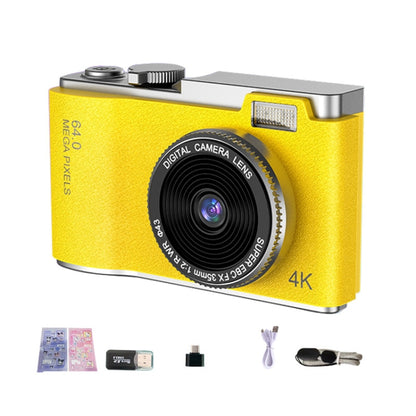 LK003 2.4 inch Dual-lens 4K HD CCD Camera Retro Kids Camera