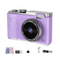 LK003 2.4 inch Dual-lens 4K HD CCD Camera Retro Kids Camera