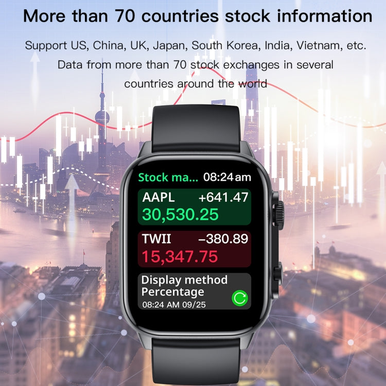 LEMFO HK95 1.952 inch BT5.0 IP68 Sport Smart Watch, Support Bluetooth Call / Sleep / Blood Oxygen / Heart Rate / Blood Pressure Health Monitor