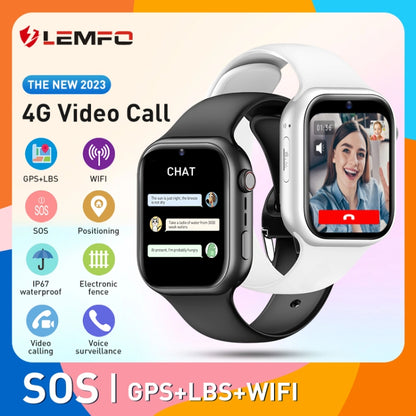 LEMFO K20 1.81 inch Children Sport Smart Watch, Support Video Call / Message Notification / GPS / WiFi / AI