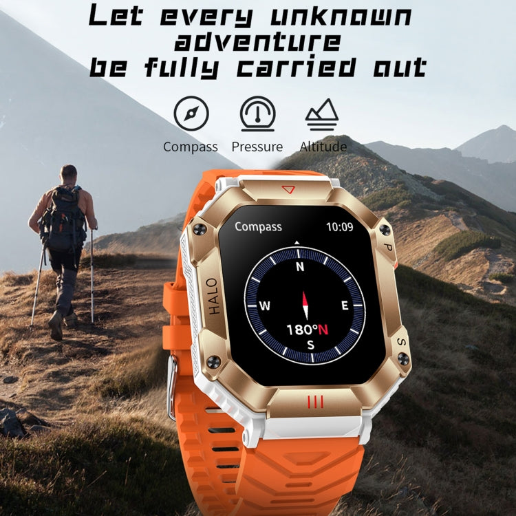 LEMFO KR80 2.0 inch BT5.1 IP67 Sport Smart Watch, Support Bluetooth Call / Sleep / Blood Oxygen / Heart Rate / Blood Pressure Health Monitor