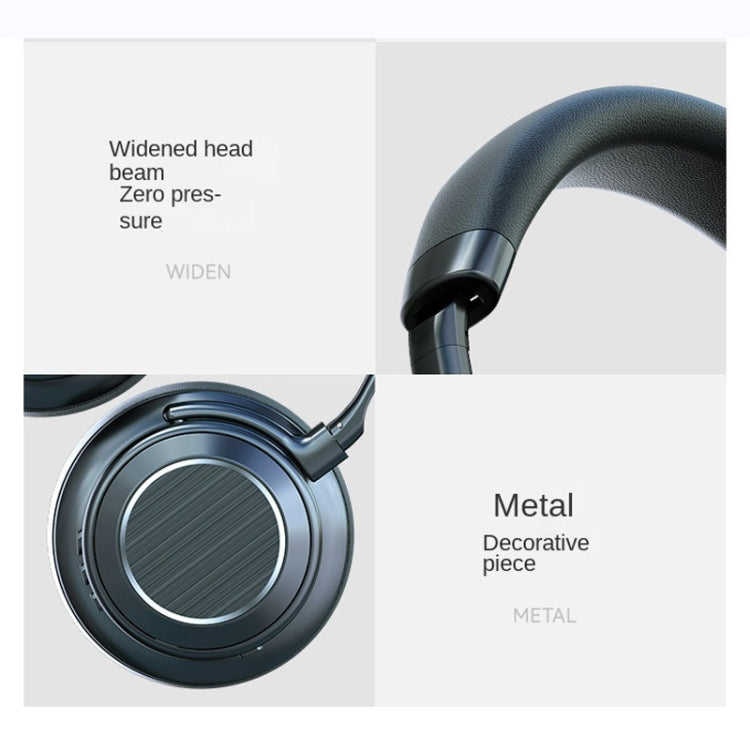 VJ364 ANC Active Noise Reduction Head-mounted Wireless Bluetooth Gaming Earphone