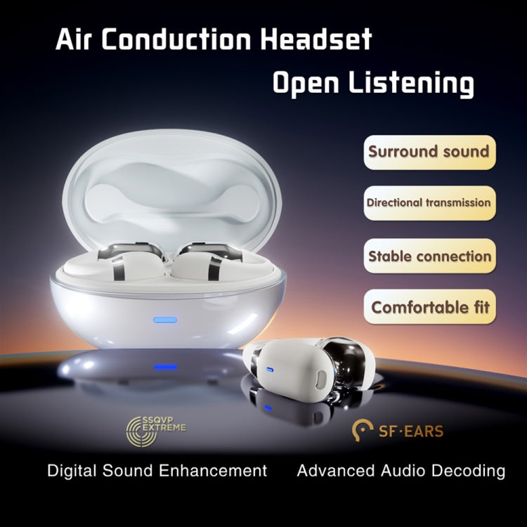 Hileo F16 TWS Touch Control IPX5 Waterproof Sports Earclip Noise Cancelation Earphones, F16