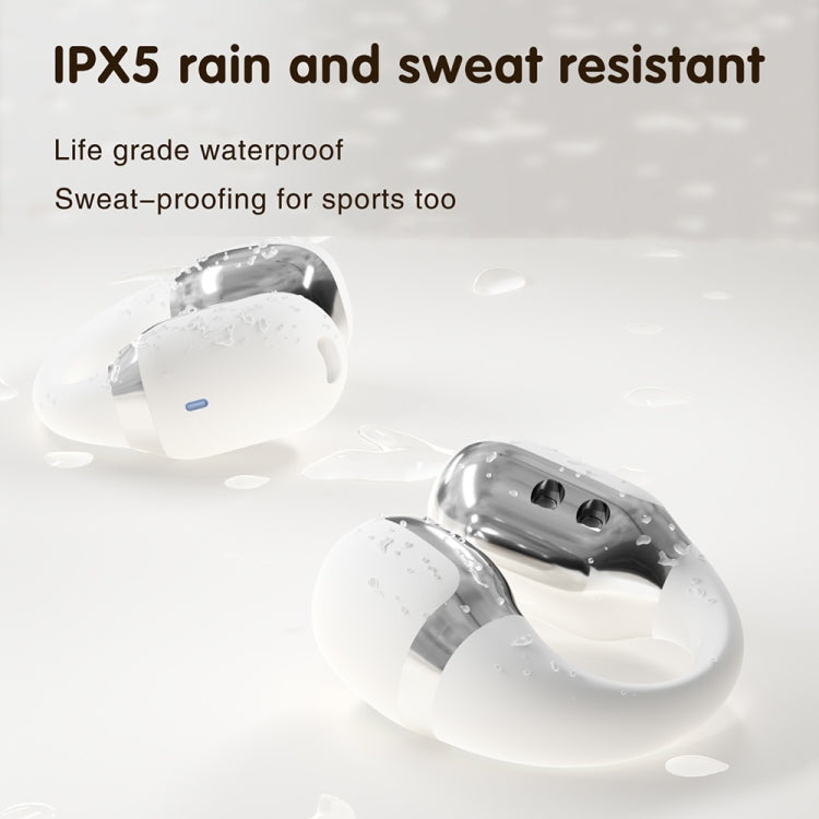 Hileo F16 TWS Touch Control IPX5 Waterproof Sports Earclip Noise Cancelation Earphones, F16