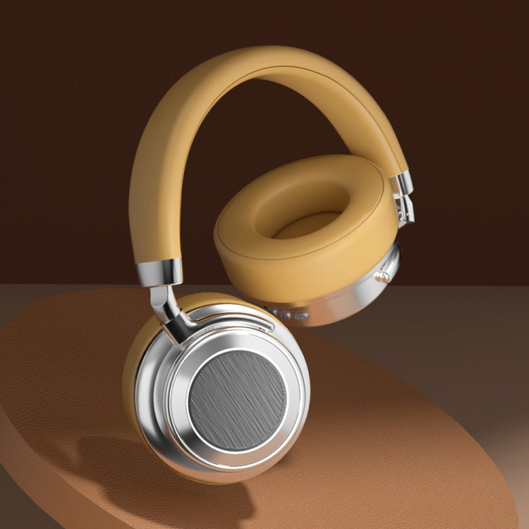 CR-9 Metal Retro Head-mounted Wireless Bluetooth Earphone